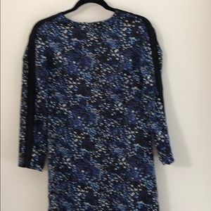 Banana Republic Blue and Black Dress Size 0